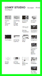 Mobile Screenshot of leakystudio.com